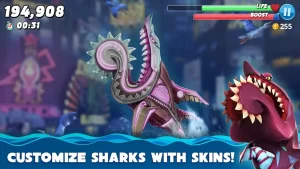 Hungry Shark World Mod Apk (Unlimited Money and Gems) 2023 3